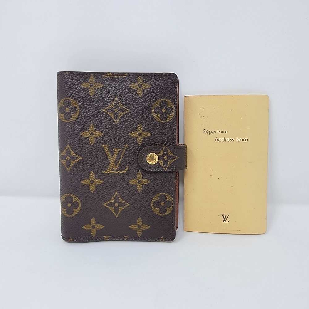 LOUIS VUITTON Monogram Agenda PM Notebook Cover